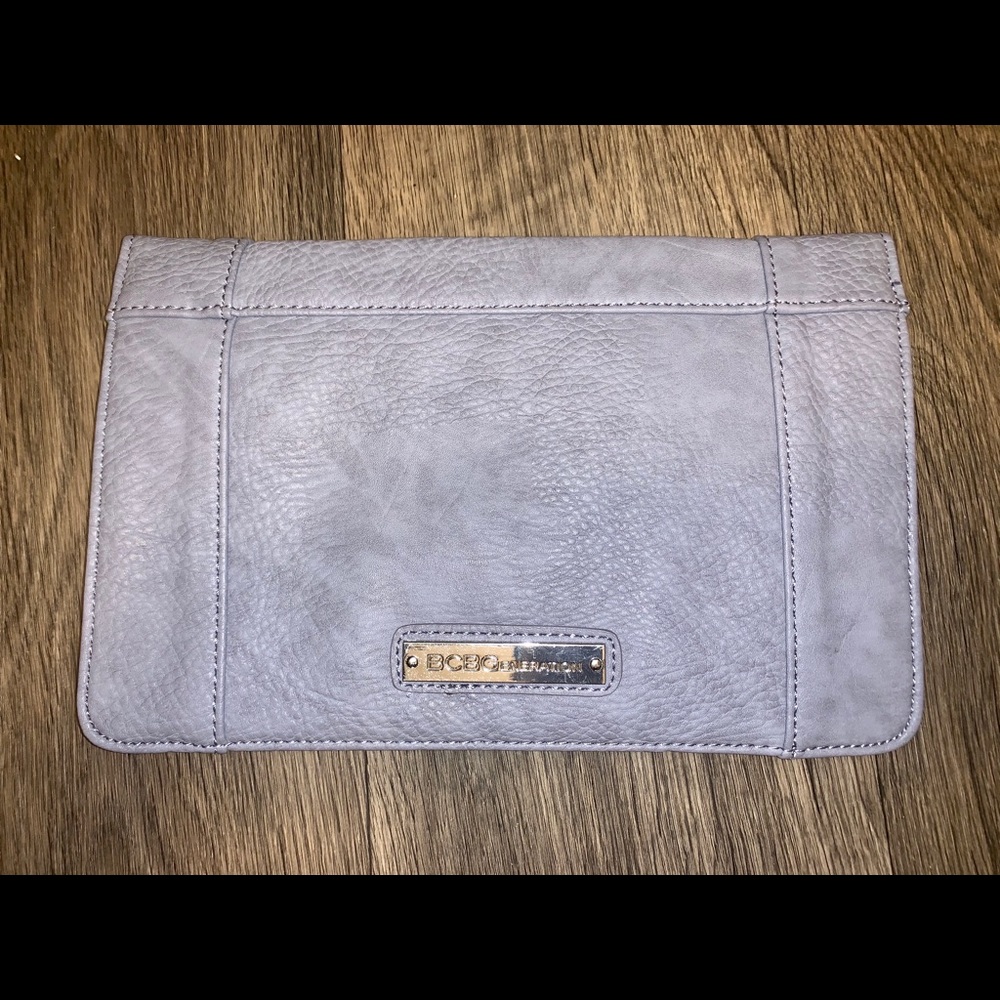 Lavender BCBGeneration envelope clutch